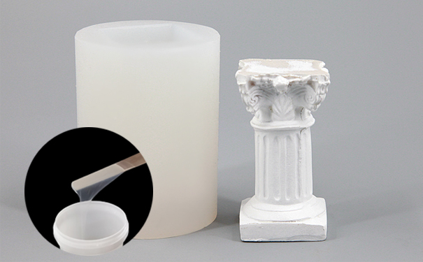 羅馬柱翻模選擇什么的模具硅膠 ？